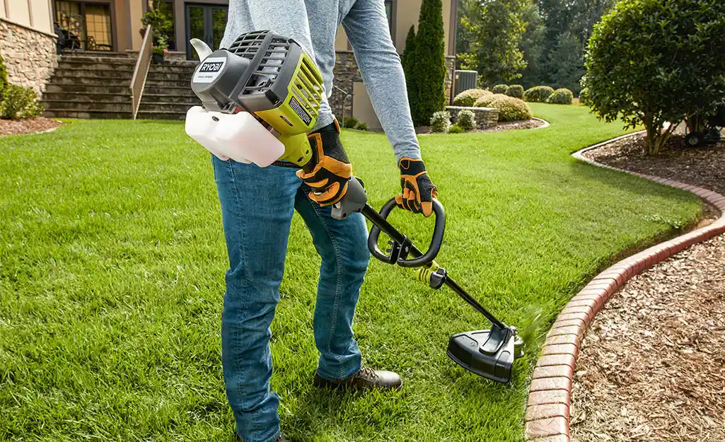 Trimming Grass Edges